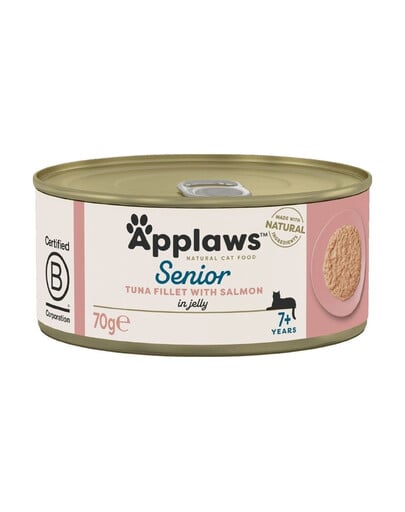 APPLAWS Cat Senior Tuna with Salmon 70g