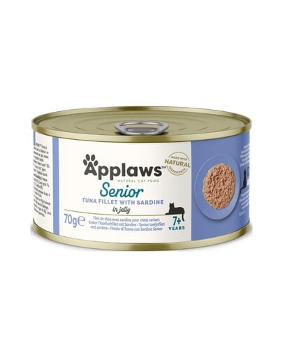 APPLAWS Cat Senior Tuna Fillet with Sardine 70 g