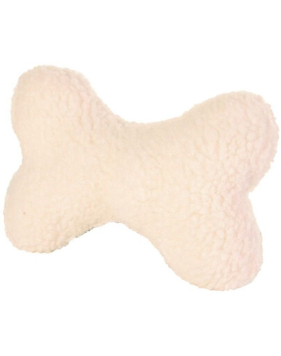 TRIXIE Kožušinová kosť 20 cm. biela