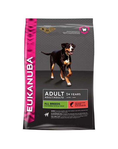 EUKANUBA Adult Salmon & Rice All Breeds 12 kg
