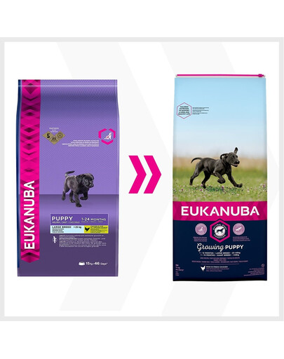 EUKANUBA Puppy Large Breeds Chicken 15 kg