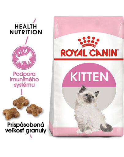 ROYAL CANIN Kitten 3 x 400 g suché krmivo pre mačiatka od 4 do 12 mesiacov