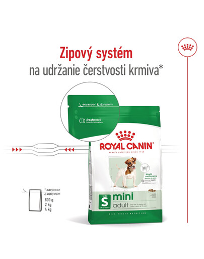 ROYAL CANIN Mini Adult 8kg granule pre dospelých psov malých plemien