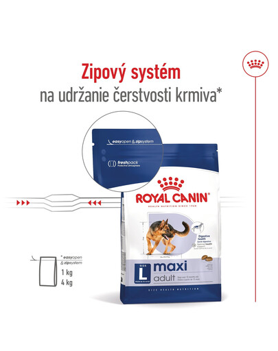 ROYAL CANIN Maxi Adult 10kg granule pre dospelých psov veľkých plemien