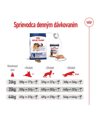 ROYAL CANIN Maxi Adult 10kg granule pre dospelých psov veľkých plemien