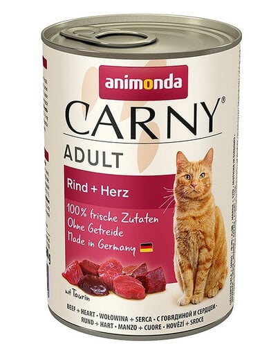 ANIMONDA Carny Cat hovädzie a srdiečka 400 g