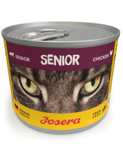 JOSERA Cat Senior mokré krmivo pre staršie mačky plechovka 200g