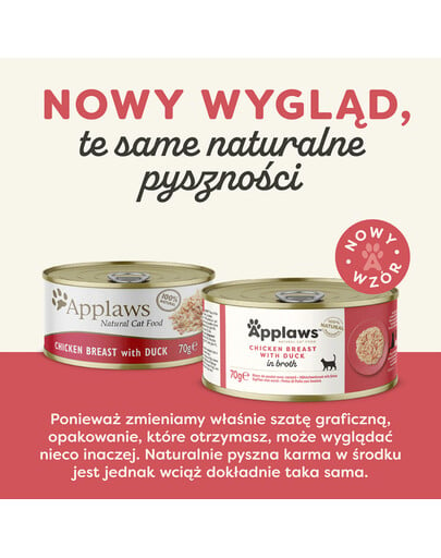 APPLAWS Vývar v konzerve pre mačku 70g