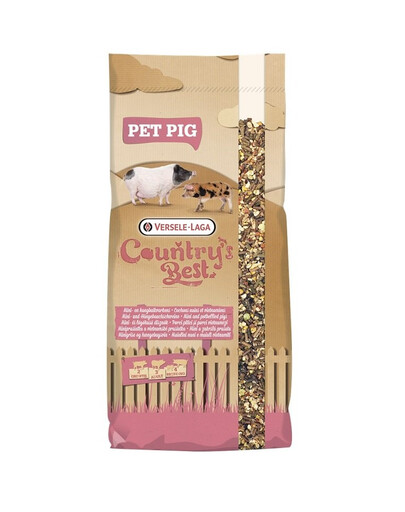 VERSELE-LAGA Country's Best Pet Pig Muesli 17kg zmes pre miniprasiatka