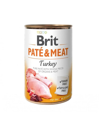 BRIT Pate&Meat Turkey 400 g