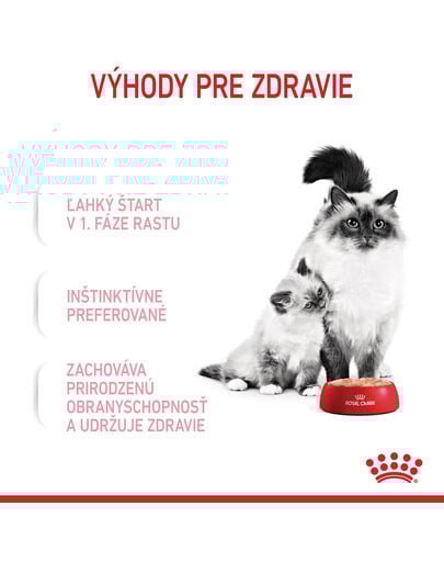 ROYAL CANIN Instinctive Babycat 195 g Can konzerva pre dojčiace mačky a mačiatka