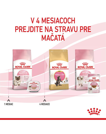 ROYAL CANIN Instinctive Babycat 195 g Can konzerva pre dojčiace mačky a mačiatka