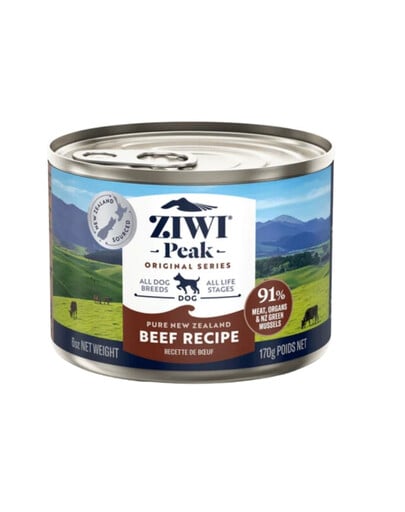 ZIWIPEAK Dog Original Series hovězí mokré krmivo pro psy 170 g