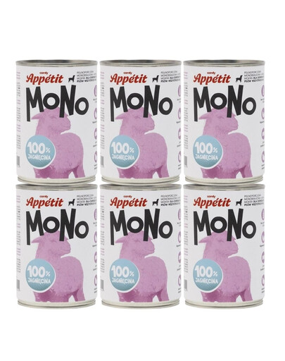 COMFY APPETIT MONO Monoprotein Lamb 6x400 g