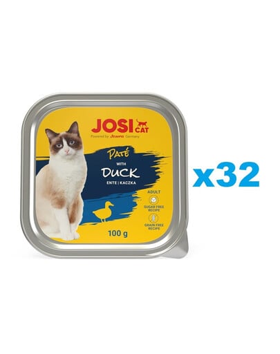 JOSERA JosiCat kačacia paštéta 32x100g