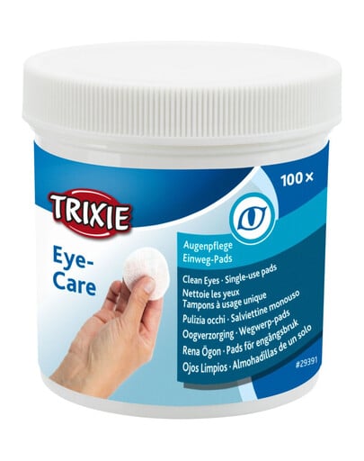 TRIXIE Eye Care Čisté oči hygienické obrúsky 100 ks