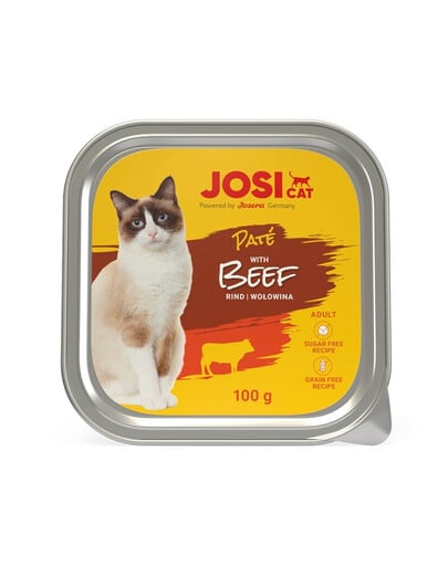 JOSERA JosiCat Pasztet hovězí paštika 100g