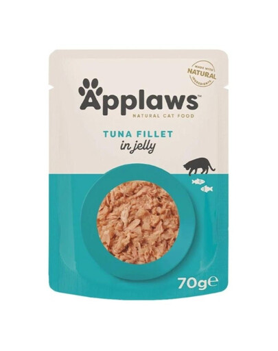 APPLAWS Cat Pouch Tuna in Jelly Filety z tuniaka v želé 70 g