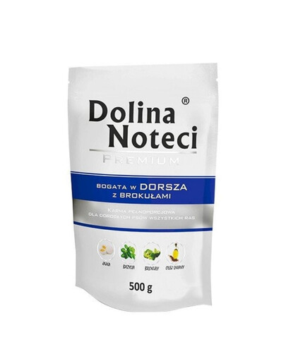 DOLINA NOTECI Premium Bohaté na tresku s brokolicou 10 x 500 g