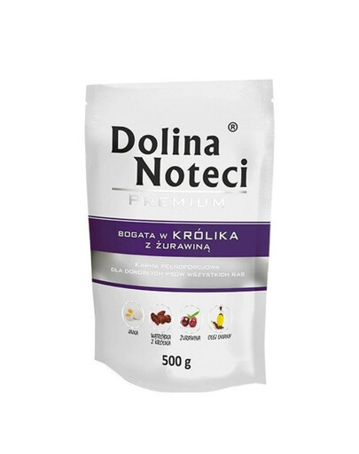 DOLINA NOTECI Premium bohaté na králika s brusinkou 10 x 500 g