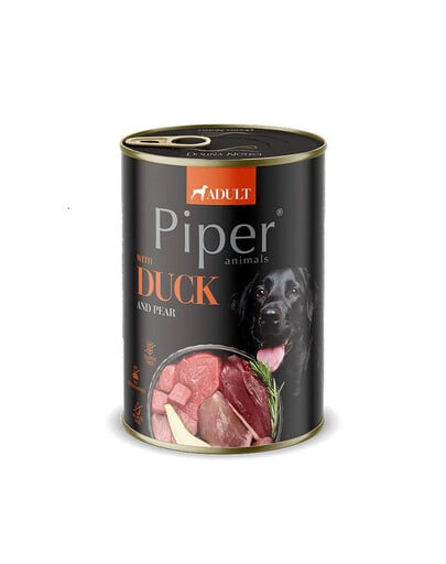 PIPER Dog Kačacie mäso s hruškou 400g