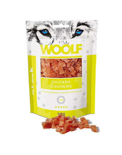 WOOLF Chicken Chunkies 100g