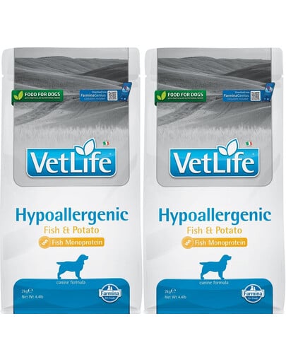 FARMINA Vet life hipo fish & potato dog 2 kg [CLONE]