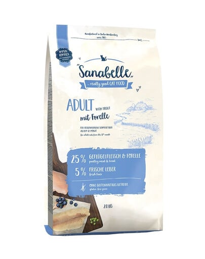 SANABELLE Adult pstroš 2 kg