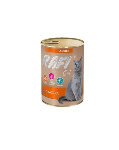 DOLINA NOTECI RAFI Cat Adult kačka pre dospelé mačky 400 g