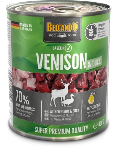 BELCANDO Baseline Venison & Duck 800g