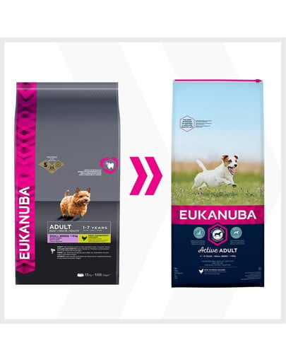 EUKANUBA Adult Small Breeds Chicken 15 kg