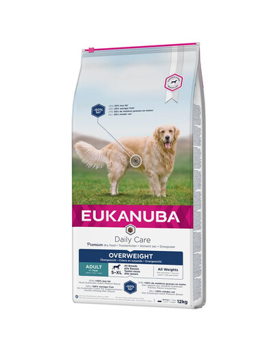 EUKANUBA Daily Care Overweight Adult Dog 12 kg