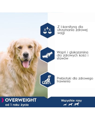 EUKANUBA Daily Care Overweight Adult Dog 12 kg