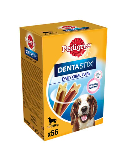 PEDIGREE Dentastix stredne veľké rasy 8x180 g