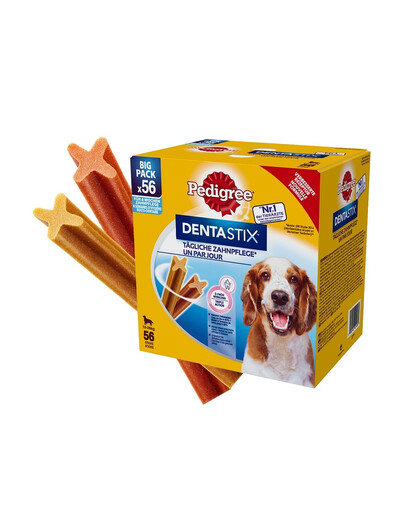 PEDIGREE Dentastix stredne veľké rasy 8x180 g