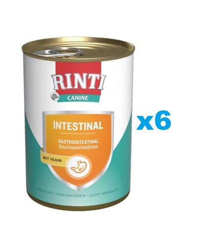 RINTI Canine Intestinal Chicken 6 x 400 g