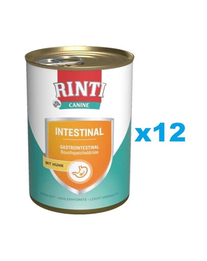 RINTI Canine Intestinal Chicken 12 x 400 g