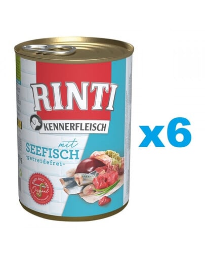 RINTI Kennerfleisch Sea Fish 6x400 g