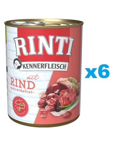 RINTI Kennerfleisch Beef 6x400 g