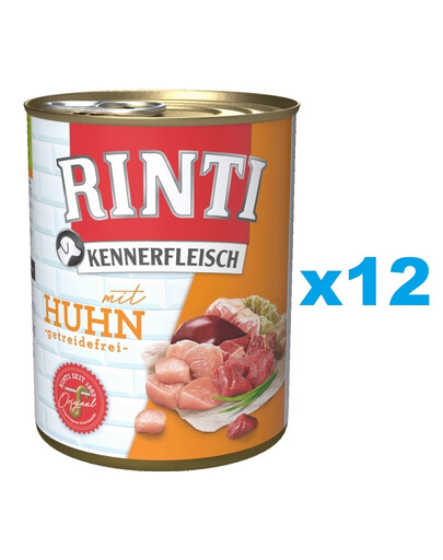 RINTI Kennerfleisch Chicken 12x400 g