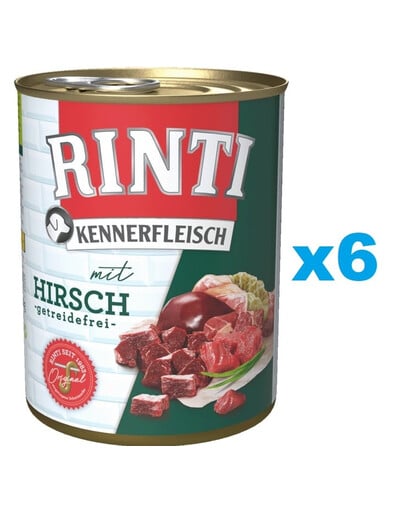 RINTI Kennerfleisch Venison 6x800 g