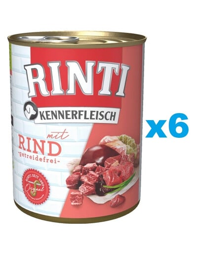 RINTI Kennerfleisch Beef 6x800 g