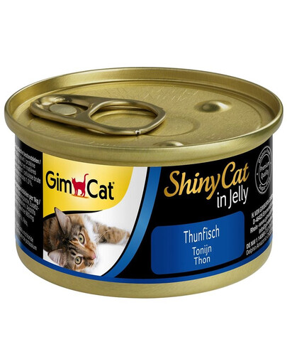 GIMCAT Shiny Cat Tuna in Jelly 6×70g Tuniak v želé