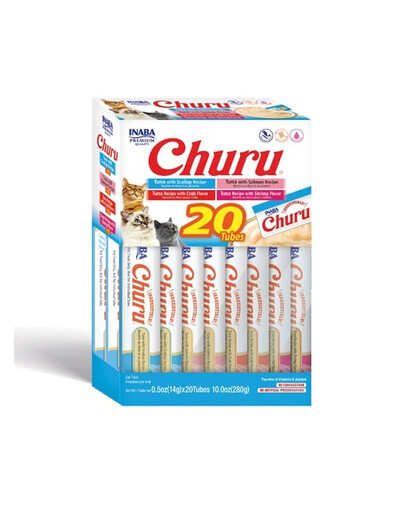 INABA Churu Varieties Tuna&Seafood 20x14g