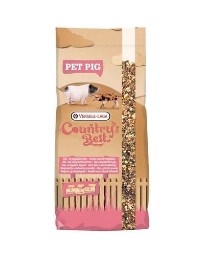 VERSELE-LAGA Country's Best Pet Pig Muesli 17kg zmes pre miniprasiatka