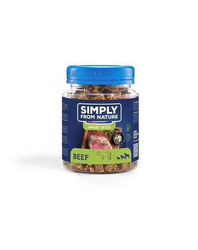 SIMPLY FROM NATURE Smart Bites Hovädzie tréningové maškrty 130 g