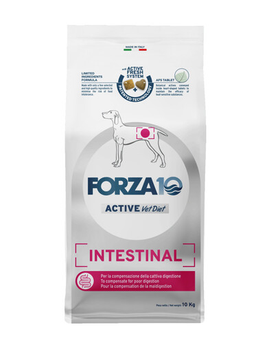 FORZA 10 Intestinal Active Nutraceutical Diet Granule pre psov s tráviacimi problémami 10 kg