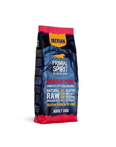 PRIMAL SPIRIT Iberian Adult Pork&Ham 12kg