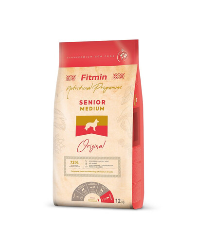 E-shop FITMIN dog medium senior 12 kg