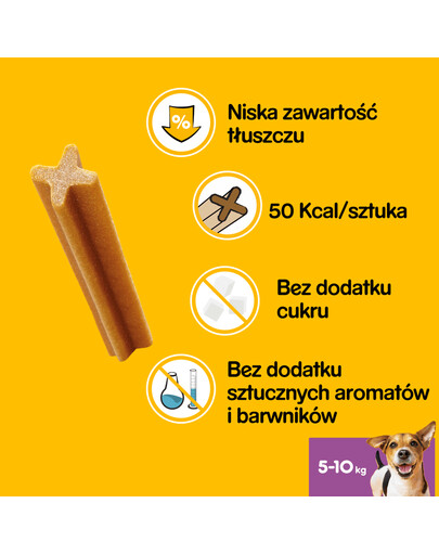 PEDIGREE Dentastix pre malé rasy 8x110 g